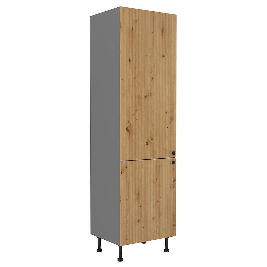 Kuchyňská Skříňka AVA dub artisan/antracit 60dk-215 2f
