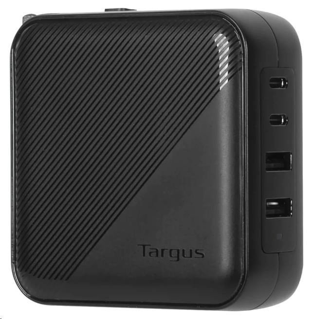 Targus® 100 W Gan Charger - Multi port - s cestovními adaptery