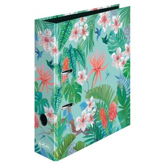 Herlitz Pořadač A4 - 8 cm - Ladylike - Jungle - 50044054