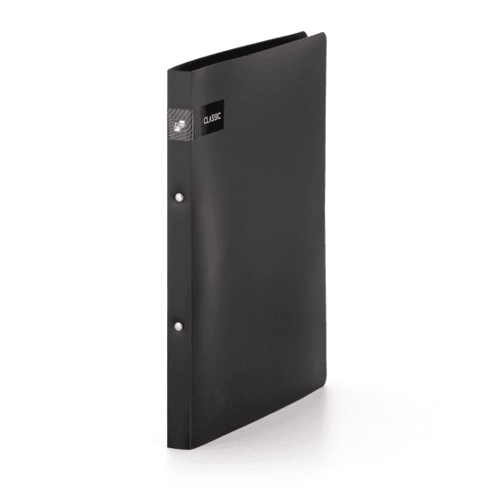 Karton P+P Pořadač A4 PP - 2kroužek - Classic černá - 2-12122