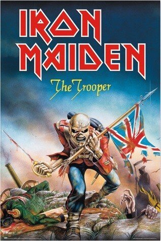 GRUPO ERIK Plakát, Obraz - Iron Maiden - The Trooper, (61 x 91.5 cm)