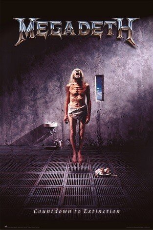 GRUPO ERIK Plakát, Obraz - Megadeth - Countdown to Extinction, (61 x 91.5 cm)