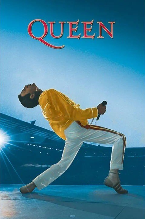 PYRAMID INTERNATIONAL Plakát, Obraz - Queen - Live at Wembley, (61 x 91.5 cm)