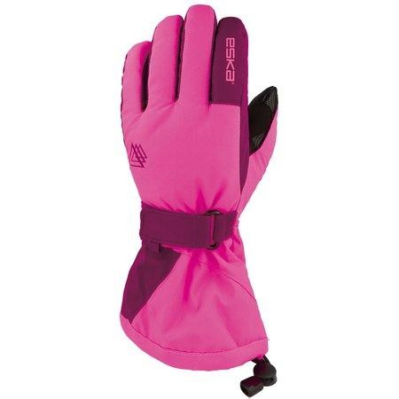 Eska Dětské lyžařské rukavice Linux Shield, pink, |, berry, S