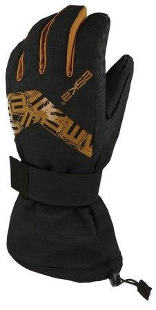Eska Snowboardové rukavice Duran Shield, black|camel, 10