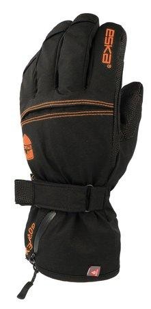 Eska Lyžařské rukavice Club Pro GTX, black|orange, 10