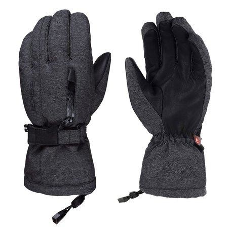 Eska Lyžařské rukavice Warm X Finger Reloaded, Černá, 7