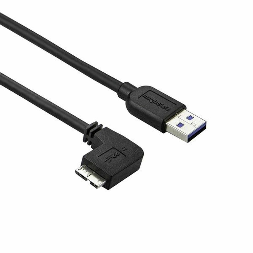 Popron.cz USB kabel, Micro USB Startech USB3AU2MLS Černý