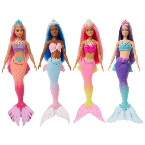 Mattel Barbie Kouzelná mořská víla - modro-růžová HGR08