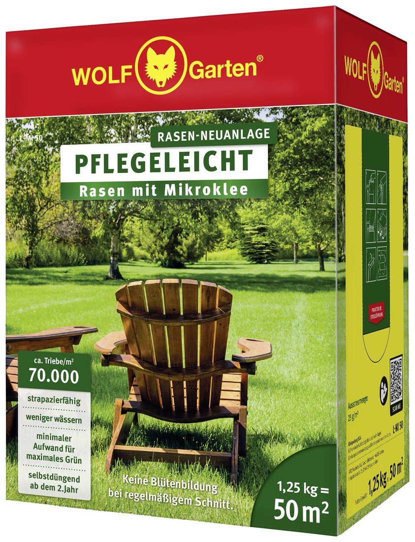 Wolf Garten 76AH1001650 Trávník VE WOLF-Garten s mikrosvorkami L-mi 50 1.25 kg