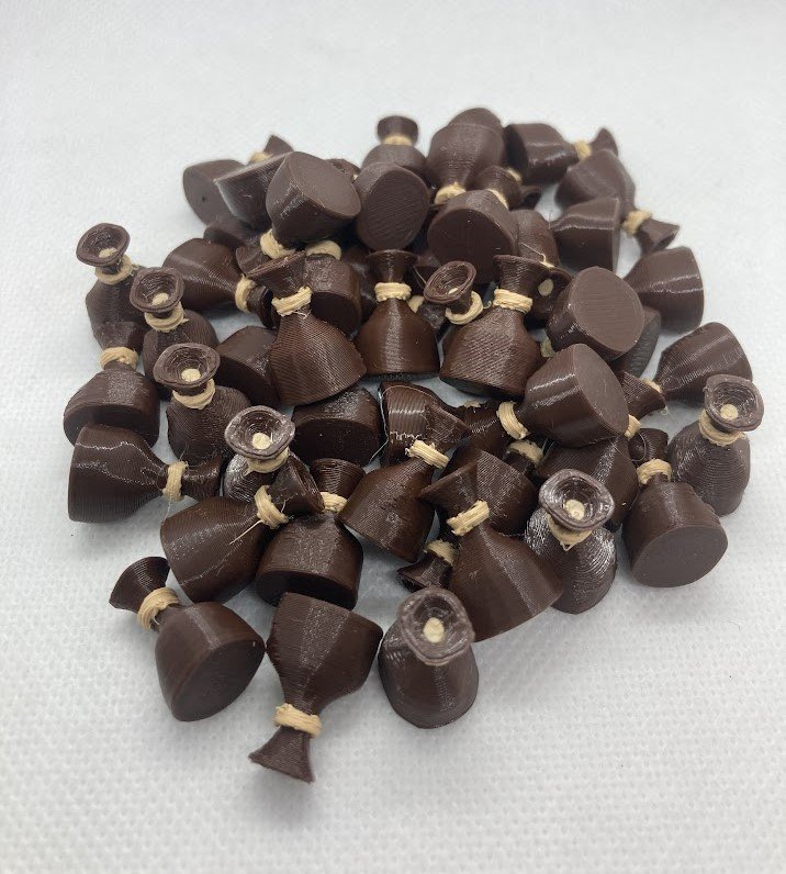 TLAMA games Západní království a Jižní Tigrid- 3D žetony proviantu