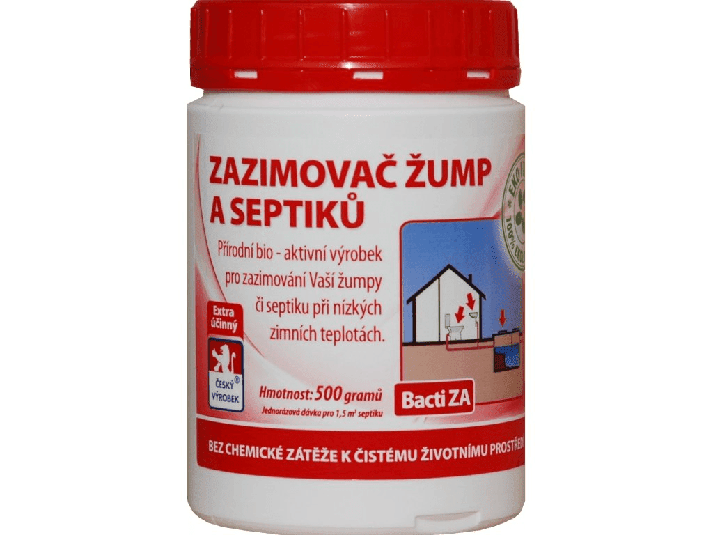 Bacti ZA - Zazimovač žump a septiků 0,5 kg