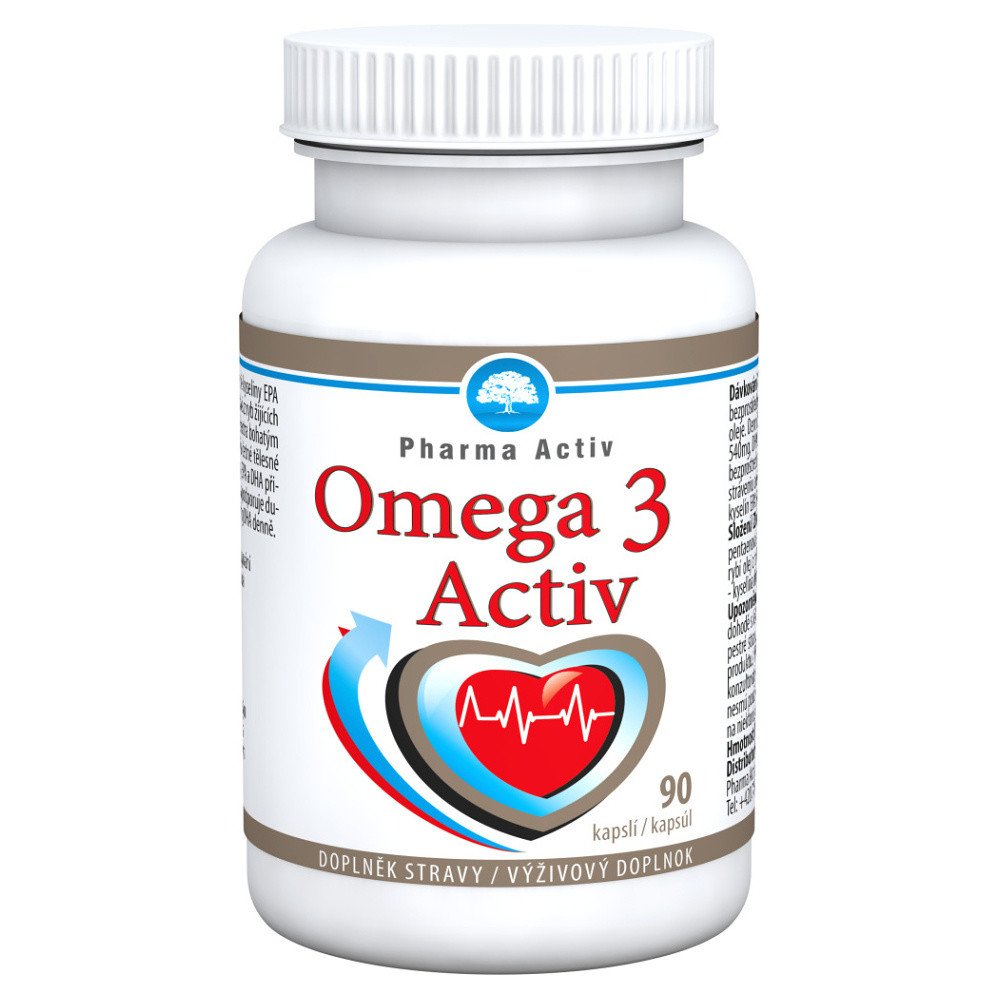 PHARMA ACTIV Omega 3 Activ 90 kapslí
