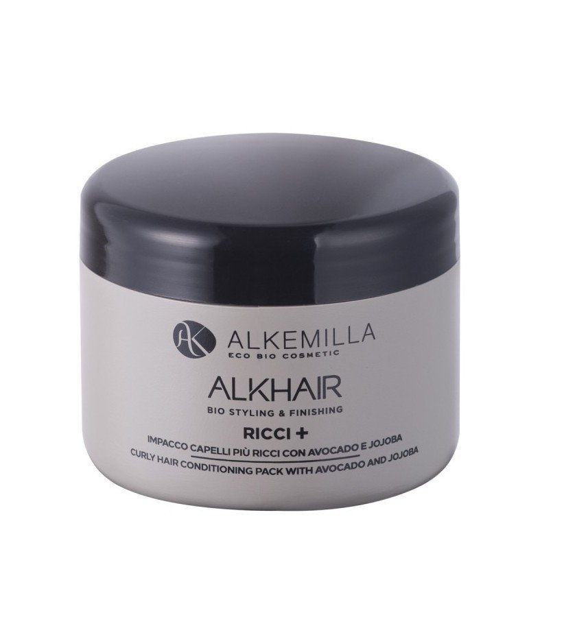 Alkemilla Eco Bio Cosmetics Alkemilla Intenzivní maska na vlasy s avokádovým a jojobovým olejem na vlnité a kudrnaté vlasy 250 ml