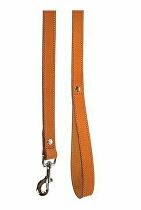 Vodítko pes kůže 25mm/0,5m sv.hnědé Zolux