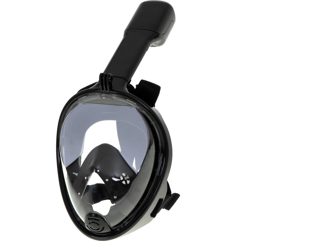 Celoobličejová šnorchlovací maska L/XL Barva: Černá