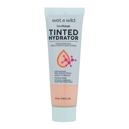 Wet n Wild Bare Focus Tinted Hydrator rozjasňující a hydratační make-up 27 ml odstín Fair