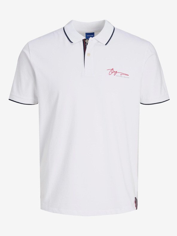 Jack & Jones Joshua Polo triko Bílá