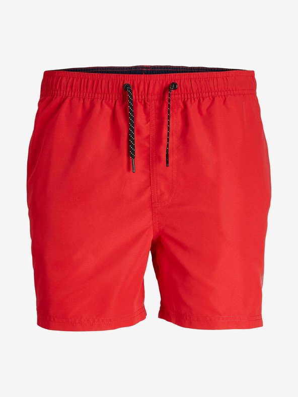 Jack & Jones Fiji Plavky Červená