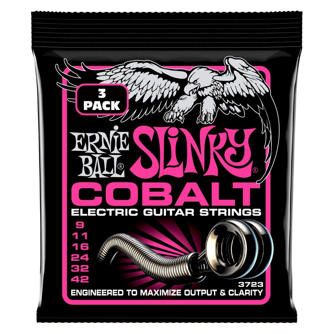 Ernie Ball Cobalt Super Slinky 3-Pack