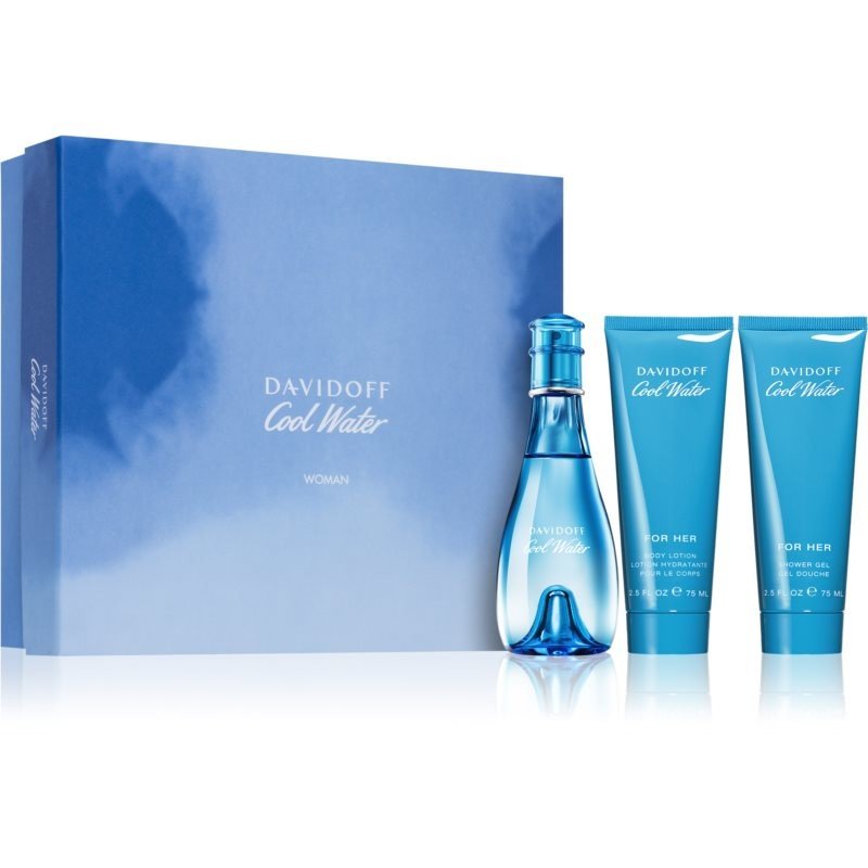 Davidoff Cool Water Woman dárková sada pro ženy