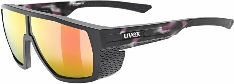UVEX MTN Style P Black/Pink Tortoise Matt/Polarvision Mirror Pink