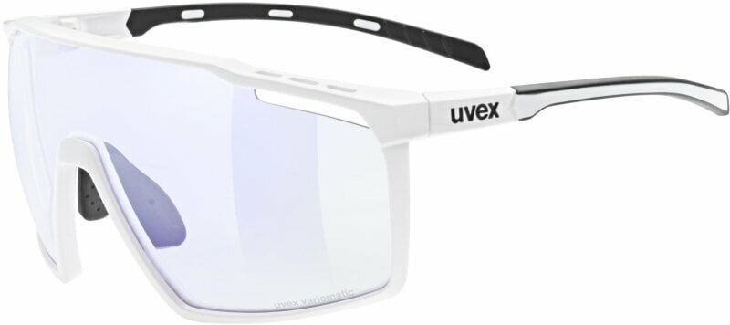 UVEX MTN Perform V White Matt/Variomatic Litemirror Blue