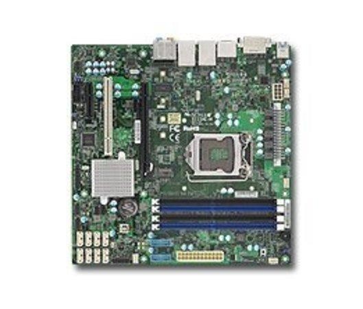 SUPERMICRO MB 1xLGA1151 (E3,i7), iC236,DDR4,8xSATA3,PCIe 3.0 (1 x16, 1 x4),1xPCI-32,1xM.2, HDMI,DP,DVI,Audio, MBD-X11SAE-M-O