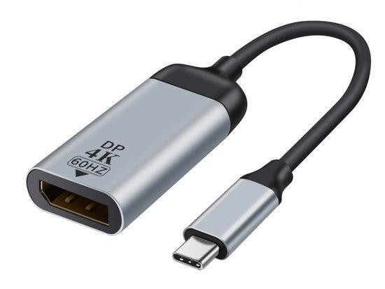 XtendLan Adaptér USB-C na DP (F), 15cm, 4K@60HZ, XL-PCMDP15