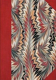 Rubedo Hardcover Journals Ultra 144 Pg Unlined Cockerell Marbled Paper