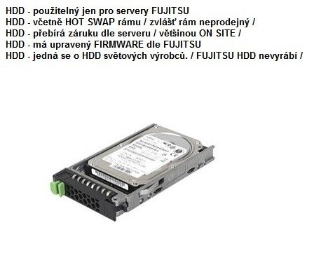 FUJITSU HDD SRV SSD SATA 6G 1.92TB Read-Int. 2.5' H-P EP  pro TX1330M5 RX1330M5 TX1320M5, PY-SS19NMD