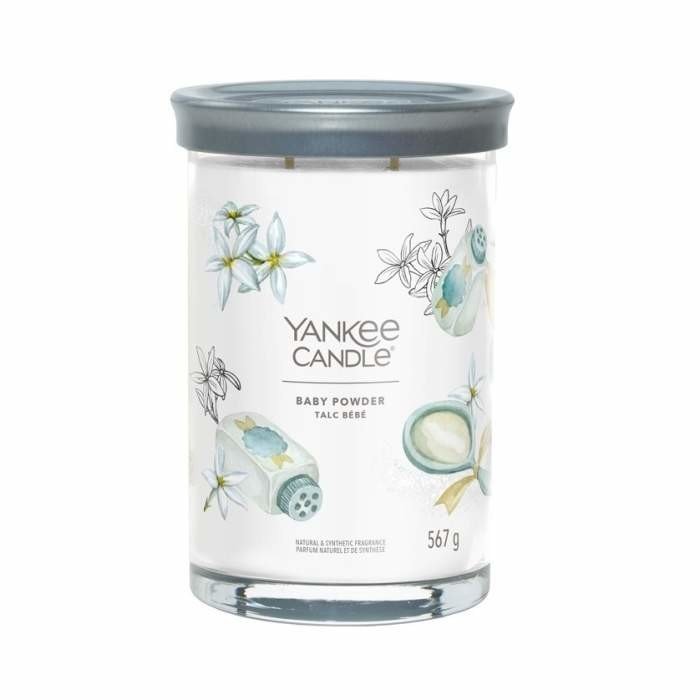 Svíčka YANKEE CANDLE Signature Tumbler 567g Baby Powder