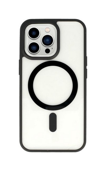 Kryt IDEAR Magsafe iPhone 14 Pro Max s černým rámečkem 91545