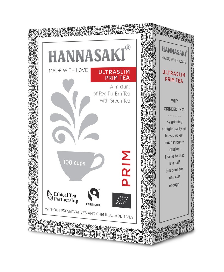 Hannasaki Ultraslim Prim Tea BIO sypaný čaj 50 g