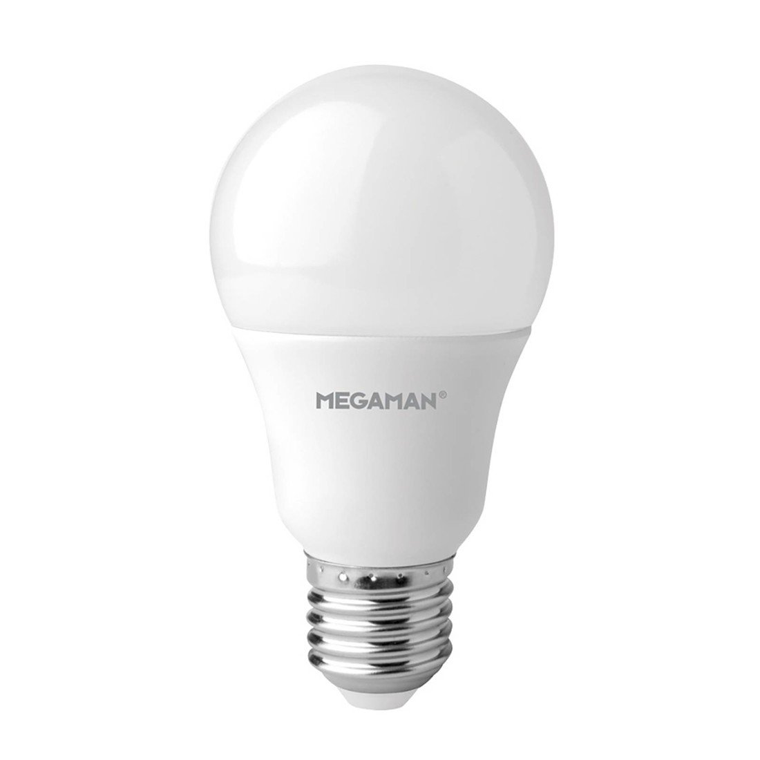 Megaman MEGAMAN E27 7W LED žárovka A60 810 lm 4 000 K opál, plast, E27, 7W, Energetická třída: E, P: 10.9 cm