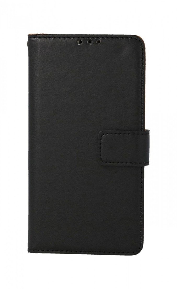 Pouzdro TopQ iPhone 12 knížkové černé s přezkou 2 91299