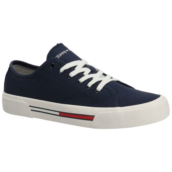 Tommy Hilfiger TOMMY JEANS LOW CUT WMNS CANVAS Dámské nízké tenisky, tmavě modrá, velikost 40