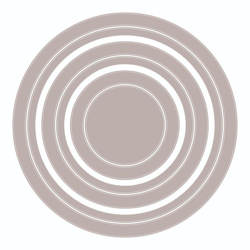 Sizzix Framelits Vyřezávací kovové šablony - Kruhy 6 ks