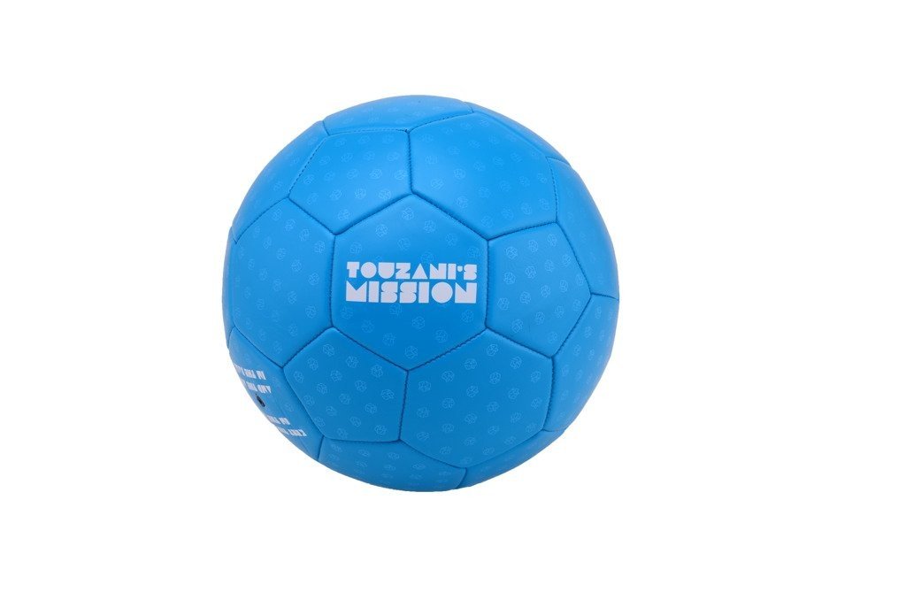 Fotbal míč šitý Sport Active velikost 5 modrý - Johntoy