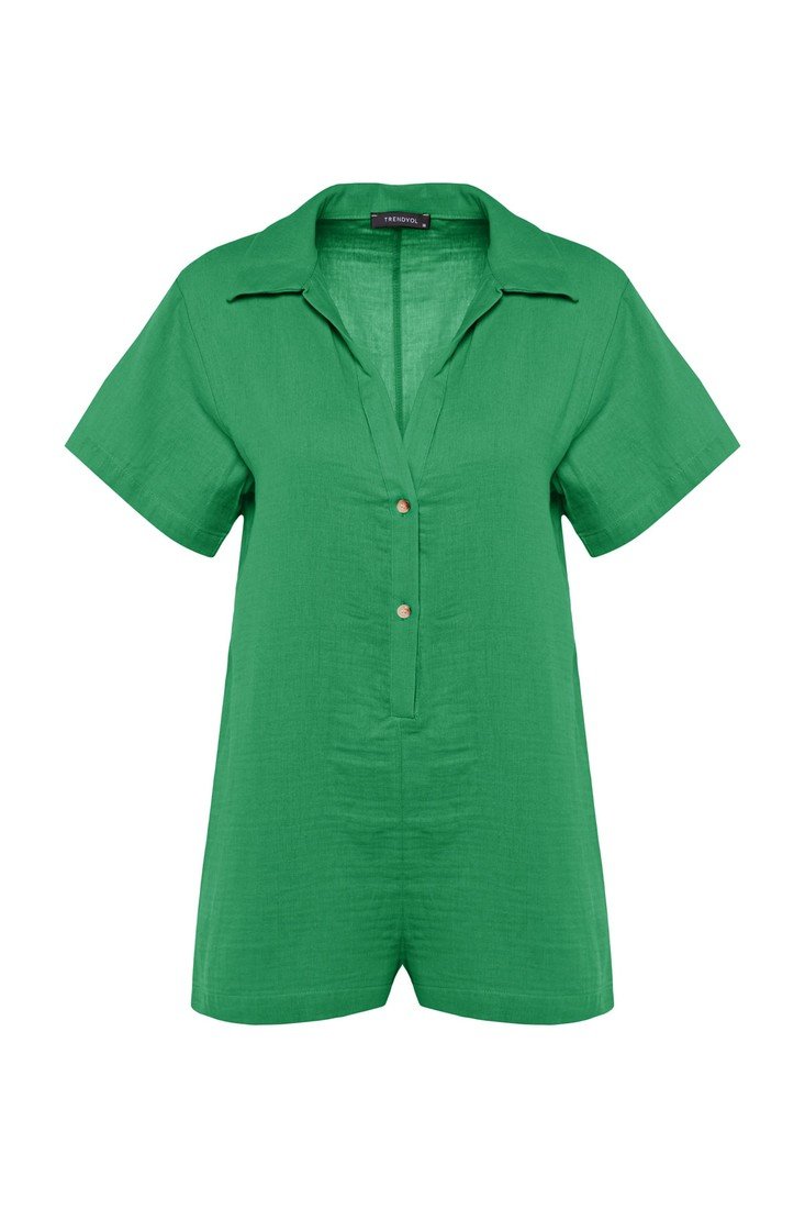 Trendyol Jumpsuit - Green - Relaxed