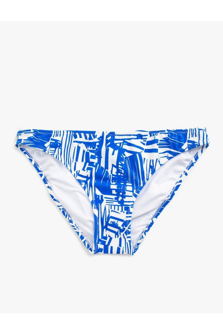 Koton Bikini Bottom - Navy blue - Geometric pattern