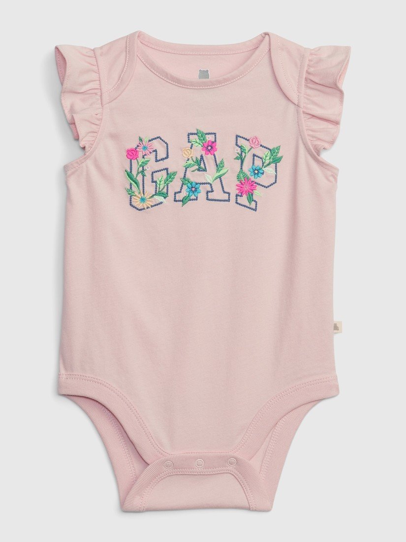 GAP Baby body s logem - Holky