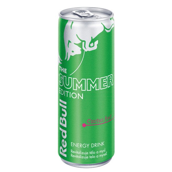 Energetický nápoj Red Bull Cactus fruit 250 ml (The Summer Edition)