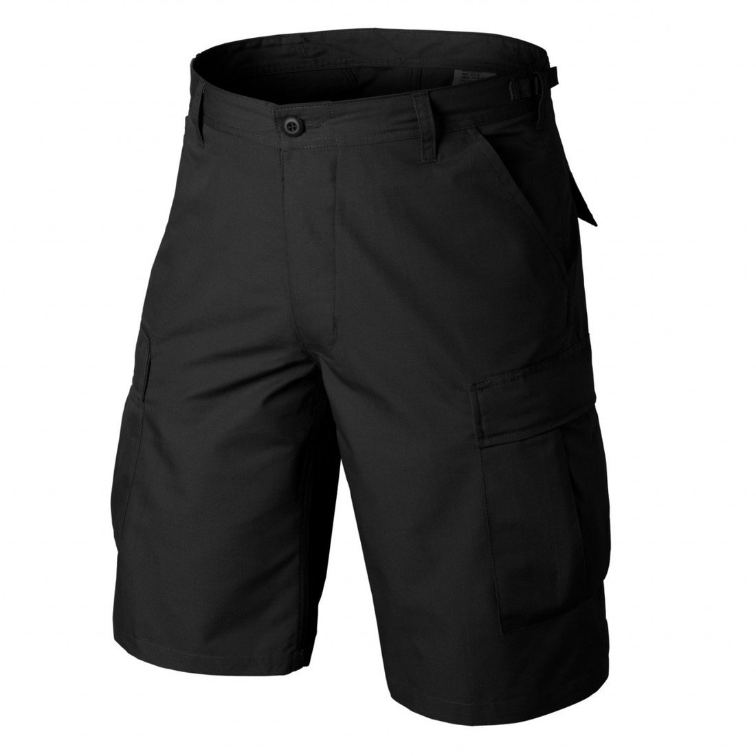 Kraťasy Helikon BDU PolyCotton Ripstop - černé, M