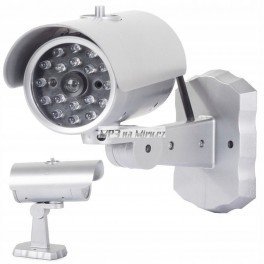 Atrapa bezpečnostní kamery CCTV LED IR