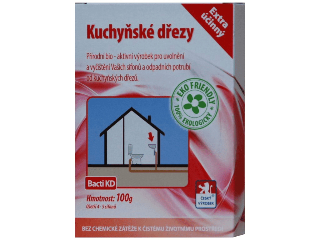 Bacti KD - Bakterie do dřezu 0,5 kg