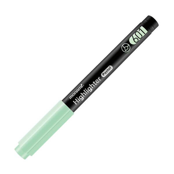Zvýrazňovač Monami 601 pastel - zelený