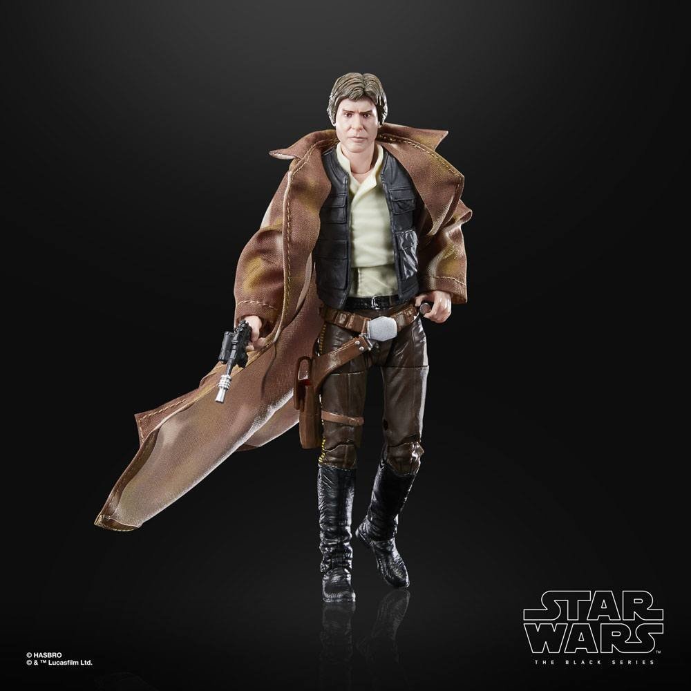 Hasbro | Star Wars Episode VI - sběratelská figurka Han Solo (Endor) 40th Anniversary (Black Series) 15 cm