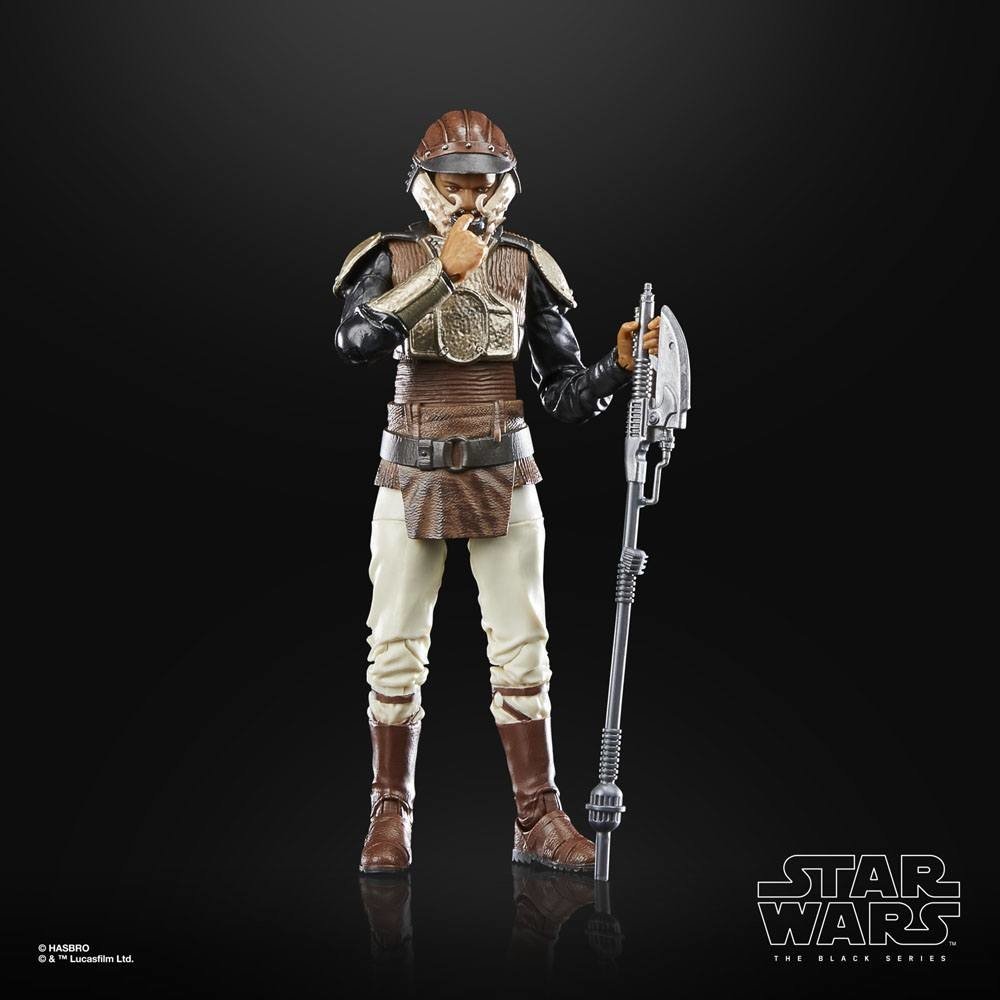 Hasbro | Star Wars Episode VI - sběratelská figurka Lando Calrissian (Skiff Guard) 40th Anniversary (Black Series) 15 cm