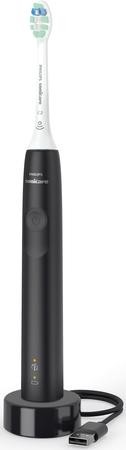 Philips Sonicare 3100 Series, HX3671/14, sonický elektrický zubní kartáček, černá